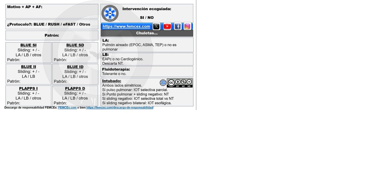 Chuleta Redacción POCUS Básico